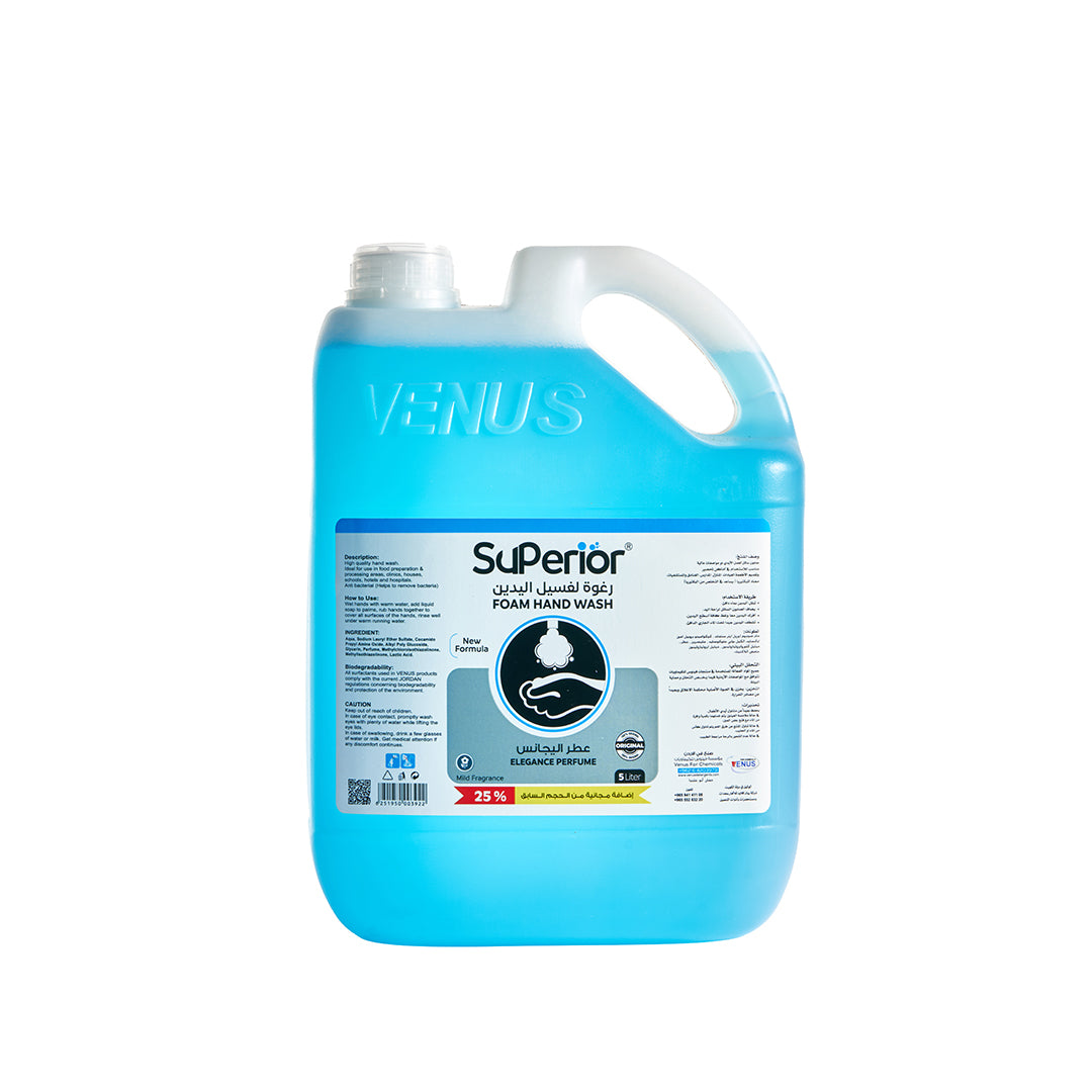 سوبريور رغوة غسول الأيدي 5 لتر - 7 روائح مختلفة